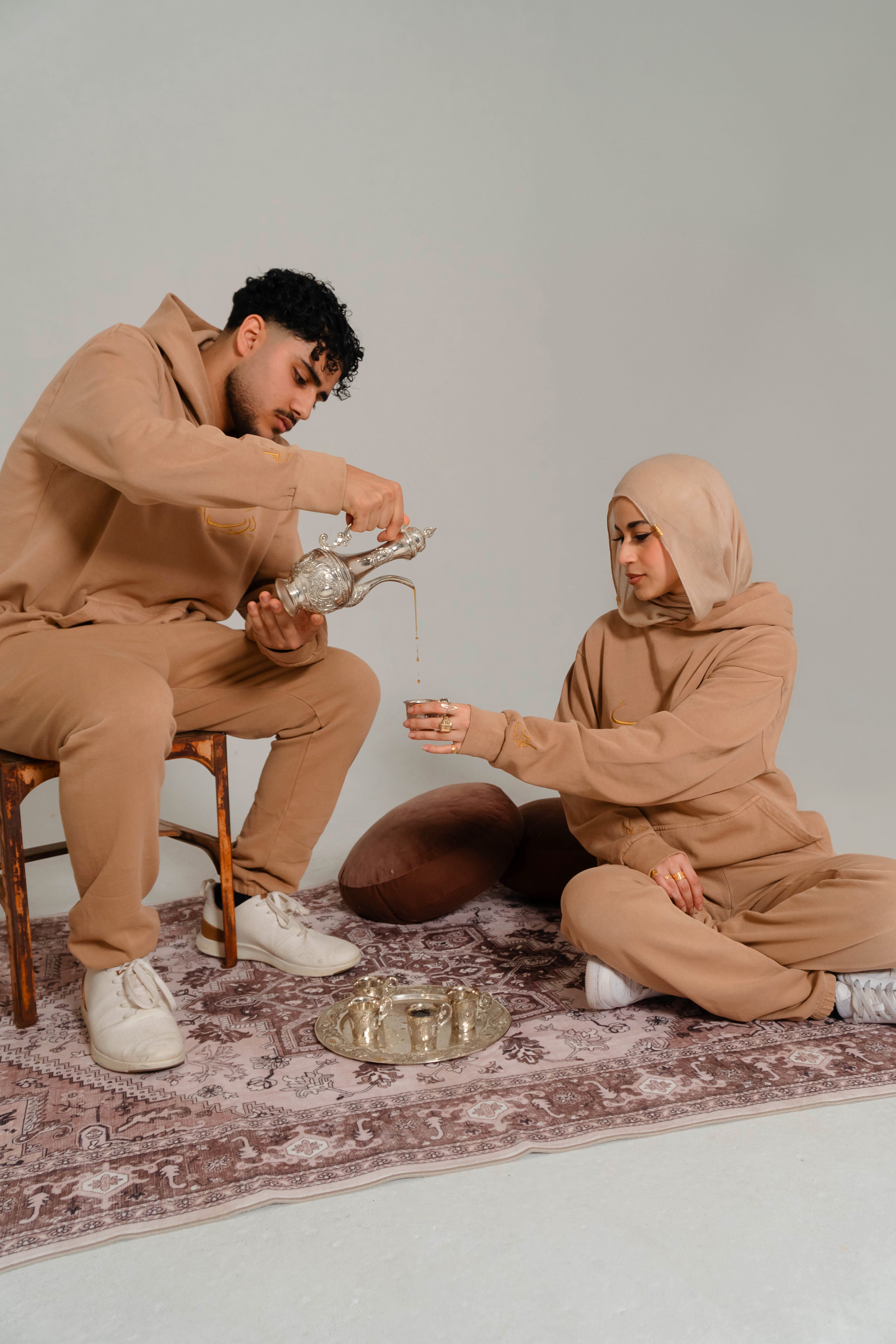 drb Double Pocket Zip Sweats